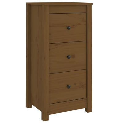 Senkit 2 kpl hunajanruskea 40x35x80 cm täysi mänty