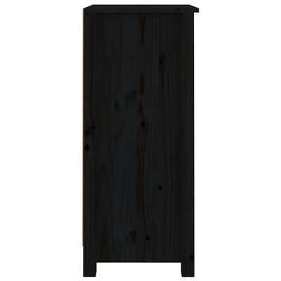 Senkit 2 kpl musta 40x35x80 cm täysi mänty