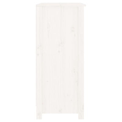 Valkoinen senkki Alwilda 70x35x80cm (mänty)