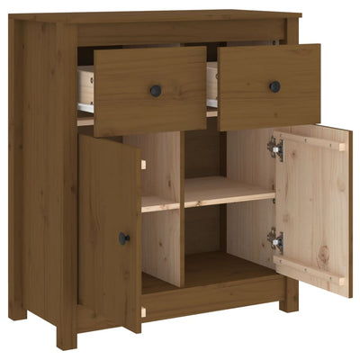Senkki hunajanruskea 70x35x80 cm täysi mänty