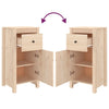 Senkit 2 kpl 40x35x80 cm täysi mänty
