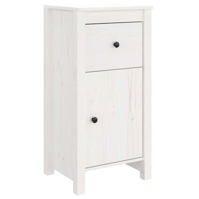 Senkit 2 kpl valkoinen 40x35x80 cm täysi mänty
