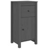 Senkit 2 kpl harmaa 40x35x80 cm täysi mänty