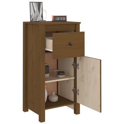 Senkit 2 kpl hunajanruskea 40x35x80 cm täysi mänty