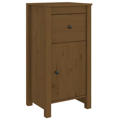 Senkit 2 kpl hunajanruskea 40x35x80 cm täysi mänty