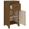 Senkit 2 kpl hunajanruskea 40x35x80 cm täysi mänty