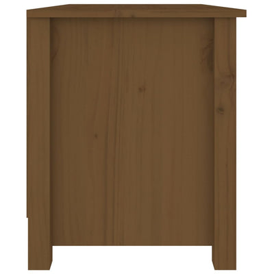 Kenkäkaappi hunajanruskea 70x38x45,5 cm täysi mänty