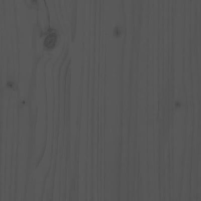 Kenkäpenkki harmaa 110x38x45,5 cm täysi mänty