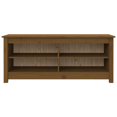 Hunajanruskea kenkäkaappi Chatarina 110x38x45,5cm (mänty)