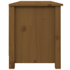 Kenkäkaappi hunajanruskea 110x38x45,5 cm täysi mänty