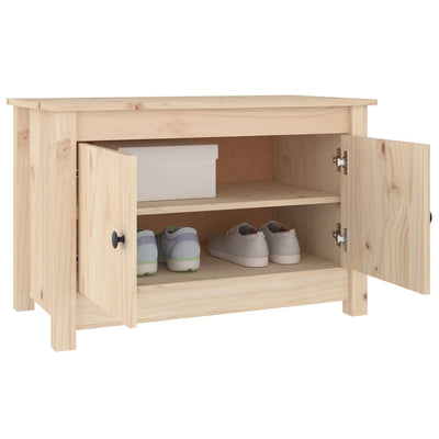 Kenkäkaappi 70x38x45,5 cm täysi mänty
