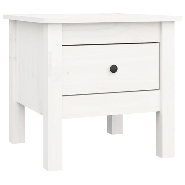 Senkit 2 kpl valkoinen 40x40x39 cm täysi mänty