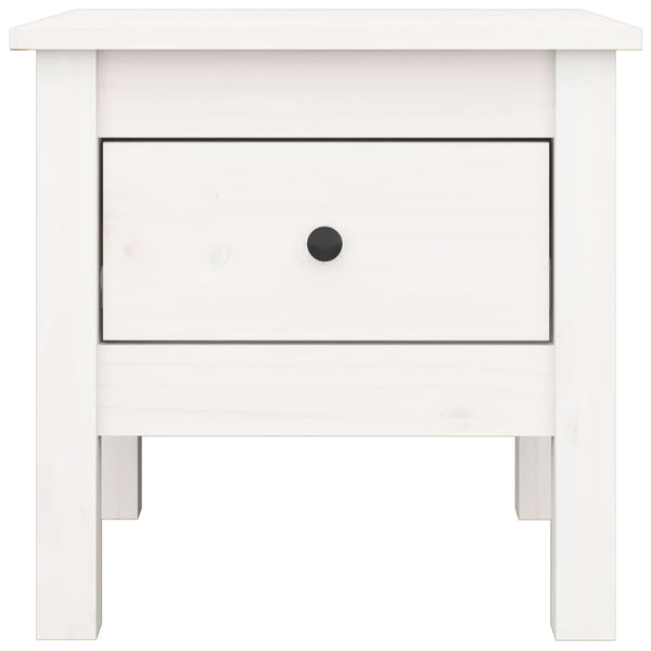Senkit 2 kpl valkoinen 40x40x39 cm täysi mänty
