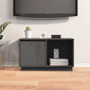 TV-taso harmaa 74x35x44 cm täysi mänty