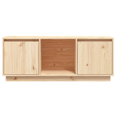 TV-taso 110,5x35x44 cm täysi mänty