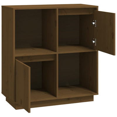 Senkki hunajanruskea 74x35x80 cm täysi mänty