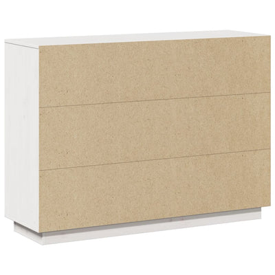 Valkoinen senkki Claudel 110,5x35x80cm (mänty)