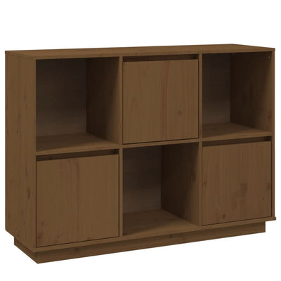 Senkki hunajanruskea 110,5x35x80 cm täysi mänty
