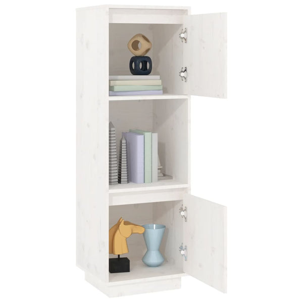 Valkoinen kaappi Straja 38x35x117cm (mänty)