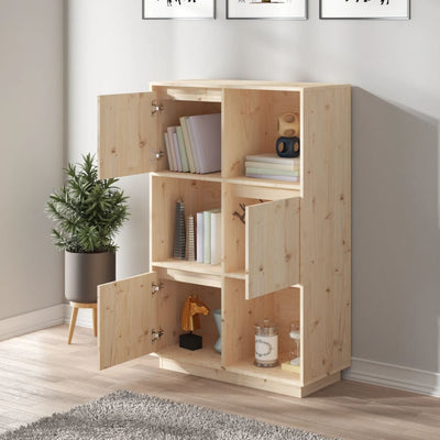 Kaappi 74x35x117 cm täysi mänty