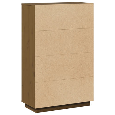 Hunajanruskea kaappi Toto 74x35x117cm (mänty)