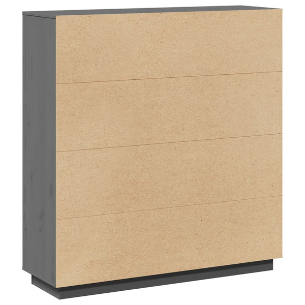 Harmaa kaappi Fanilia 110,5x35x117cm (mänty)