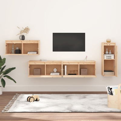 TV-tasot 4 kpl täysi mänty