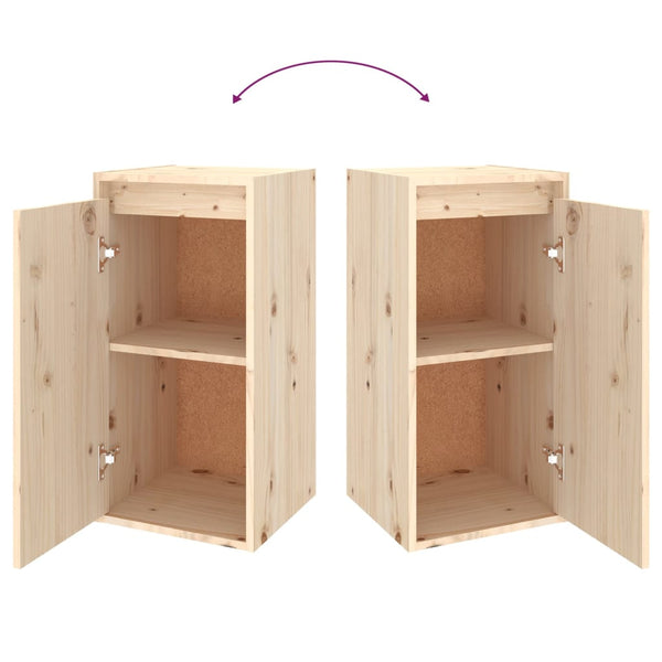 6 kpl TV-tasot täysestä männystä