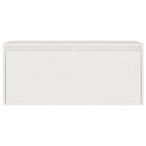 TV-tasot 6 kpl täyttä mäntyä, valkoinen väri