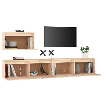 TV-tasot 3 kpl täysi mänty