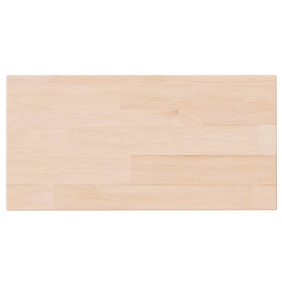 Hyllylevy 40x20x1,5 cm käsittelemätön täysi tammi