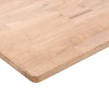 Hyllylevy 40x20x1,5 cm käsittelemätön täysi tammi