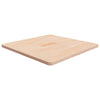 Käsittelemätön neliönmuotoinen pöytälevy Kamila 70x70x2,5cm (tammi)
