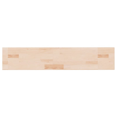 Hyllylevy 100x20x2,5 cm käsittelemätön täysi tammi