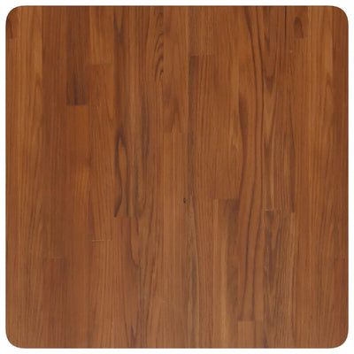 Pöytälevy neliö tummanruskea 60x60x4 cm käsitelty täysi tammi