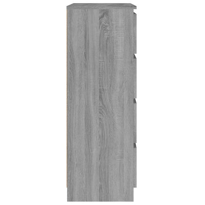 Senkki harmaa Sonoma 60x35x98,5 cm tekninen puu