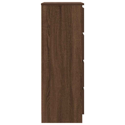 Ruskea senkki Nance 60x35x98,5cm (puinen)