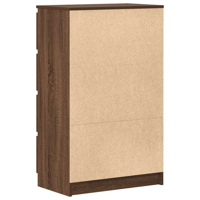 Ruskea senkki Nance 60x35x98,5cm (puinen)