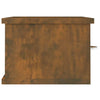 TV-seinäkaappi savutammi 60x26x18,5 cm tekninen puu