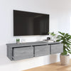 TV-seinäkaappi harmaa Sonoma 88x26x18,5 cm tekninen puu