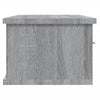 TV-seinäkaappi harmaa Sonoma 88x26x18,5 cm tekninen puu