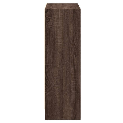 Ruskea kirjahylly Ciuncan 60x24x76cm (tammi, puinen)