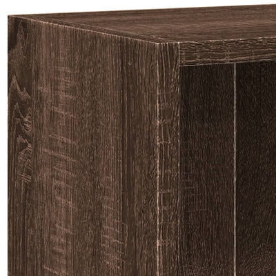 Ruskea kirjahylly Ciuncan 60x24x76cm (tammi, puinen)