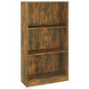 Kirjahylly savutammi 60x24x109 cm tekninen puu