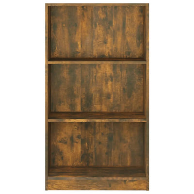 Kirjahylly savutammi 60x24x109 cm tekninen puu