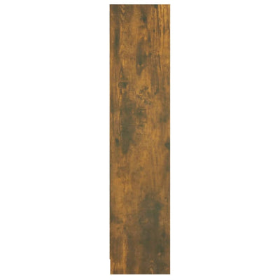 Kirjahylly savutammi 60x24x109 cm tekninen puu