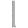 CD-hylly harmaa Sonoma 102x23x177,5 cm tekninen puu