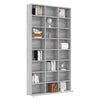 CD-hylly harmaa Sonoma 102x23x177,5 cm tekninen puu