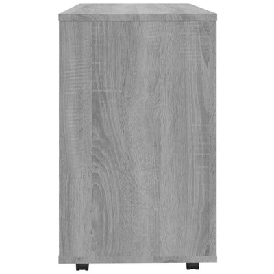 Sivupöytä harmaa Sonoma 70x35x55 cm tekninen puu