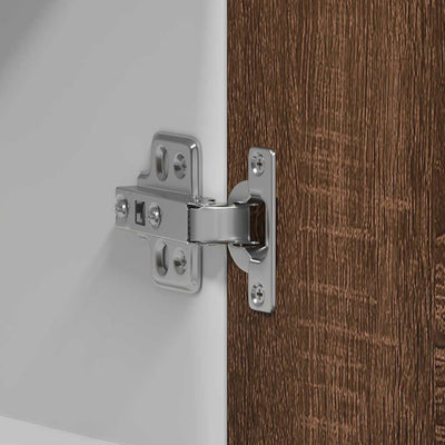 Ruskea riippuva kaappi Pompilas 60x31x60cm (tammi, puinen)